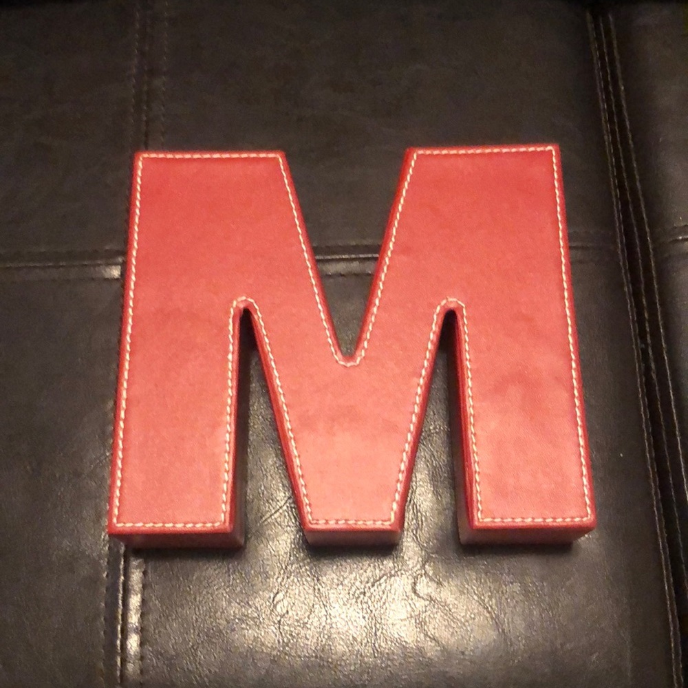 Leather “M”